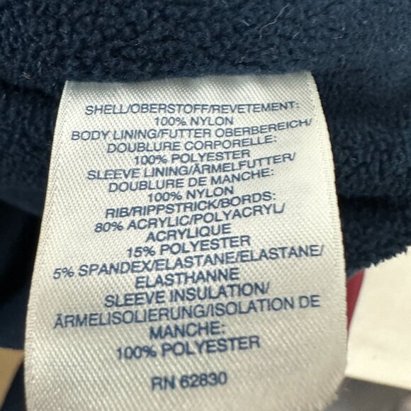 Lands' End Men's Nylon Jacket Size L 42-44 Burgundy - Picture 5 of 6